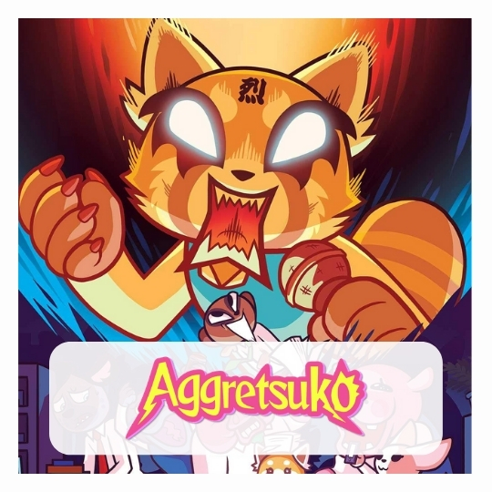 Aggretsuko Stickers