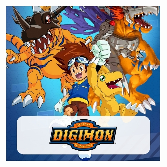 Digimon Stickers