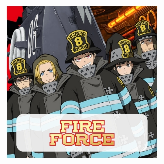 Fire Force Stickers